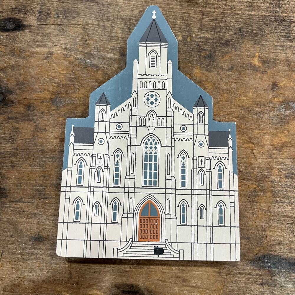 The Cat's Meow collectible of St. Peter Catholic Church in Canton, Ohio 1992
